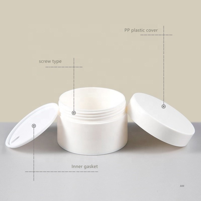 Cosmetic Cream Jar Supplier - 30g-120g 1oz-4oz PP Plastic Double Wall Skin Care Container