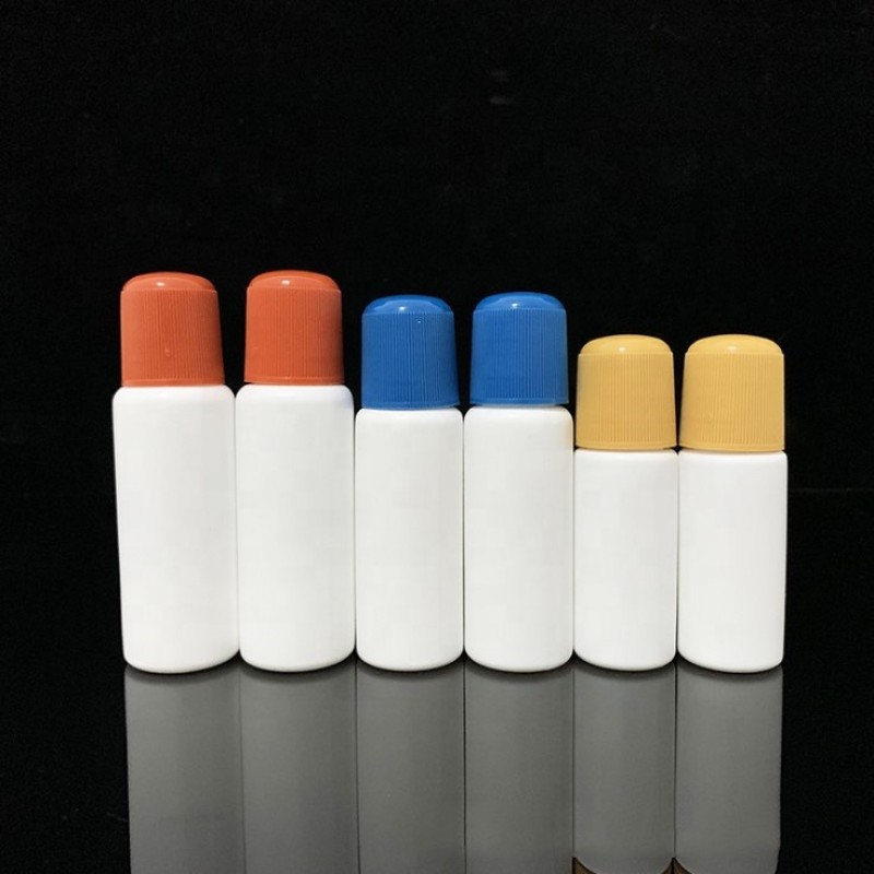 Dauber Bottle Factory - 30ml-60ml Empty Slim White Plastic Felt Dauber Sponge Applicator