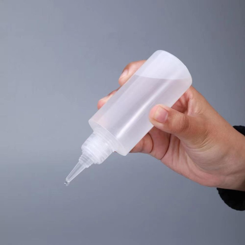 Squeeze Bottle Manufacturer - PE Plastic Tattoo Ink Empty Cylinder Condiment Lotion Bottle