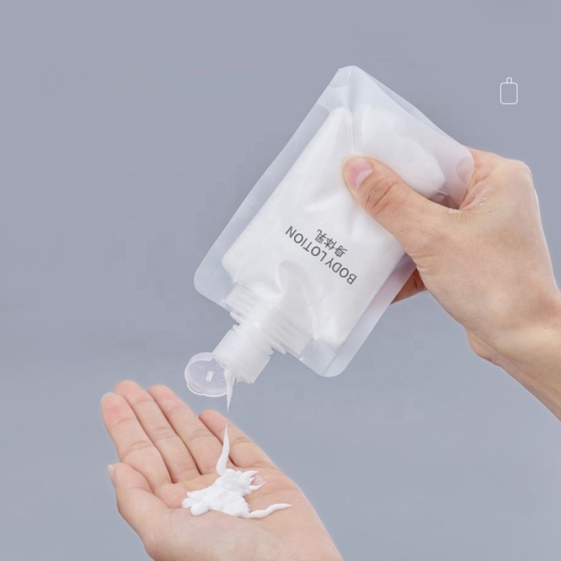 Liquid Soap Pouch Supplier - Small Travel Hand Liquid Detergent Foam Soap Dispenser Refill