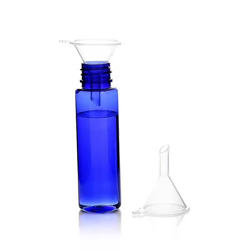 Plastic Funnel Manufacturer - 31mm Small Essential Perfume Blue Pink Clear Colors Mini Funnel