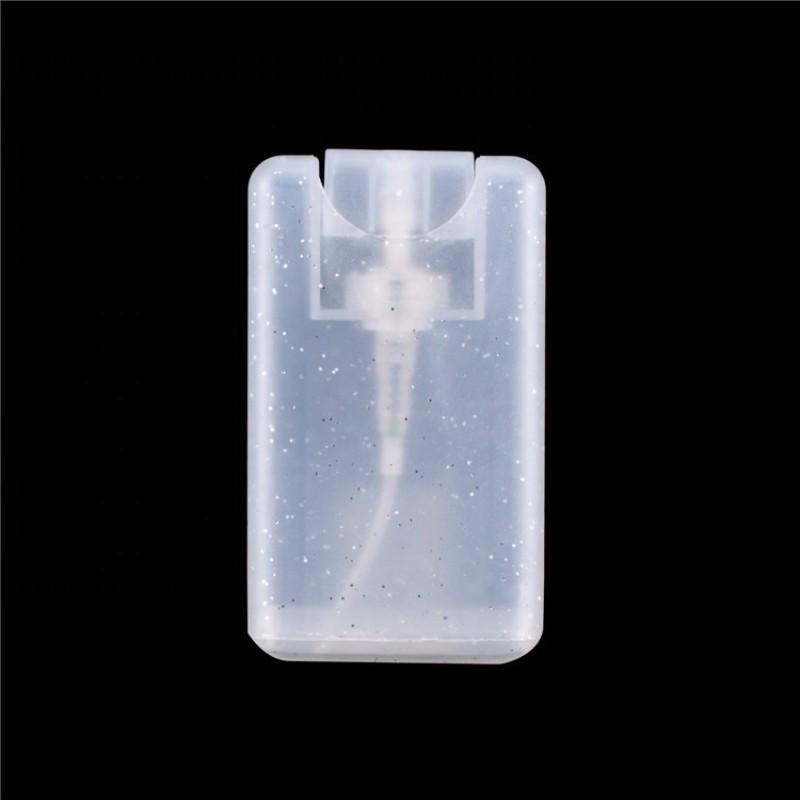 Credit Card Spray Bottle Factory - 20ml Plastic Perfume Hand Sanitizer Mist Sprayer