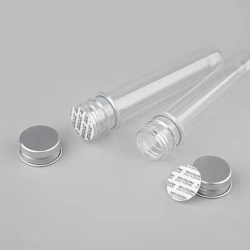 Test Tube Bottle Factory - 40ml Plastic Transparent Data Line Tube Bath Salt Container