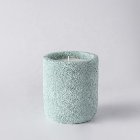 Cement Candle Cup Manufacturer - Coral Type Cement Cup Aromatherapy Fragrance Modern Design