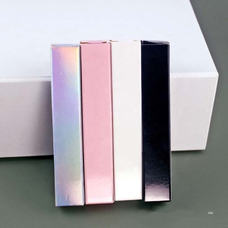 Lipgloss Packaging Box Supplier - Ready Stock Lipgloss Tube Packaging Box Square Cardboard