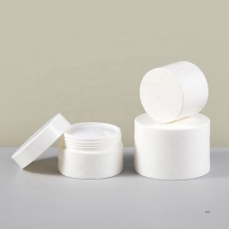 Cosmetic Cream Jar Supplier - 30g-120g 1oz-4oz PP Plastic Double Wall Skin Care Container