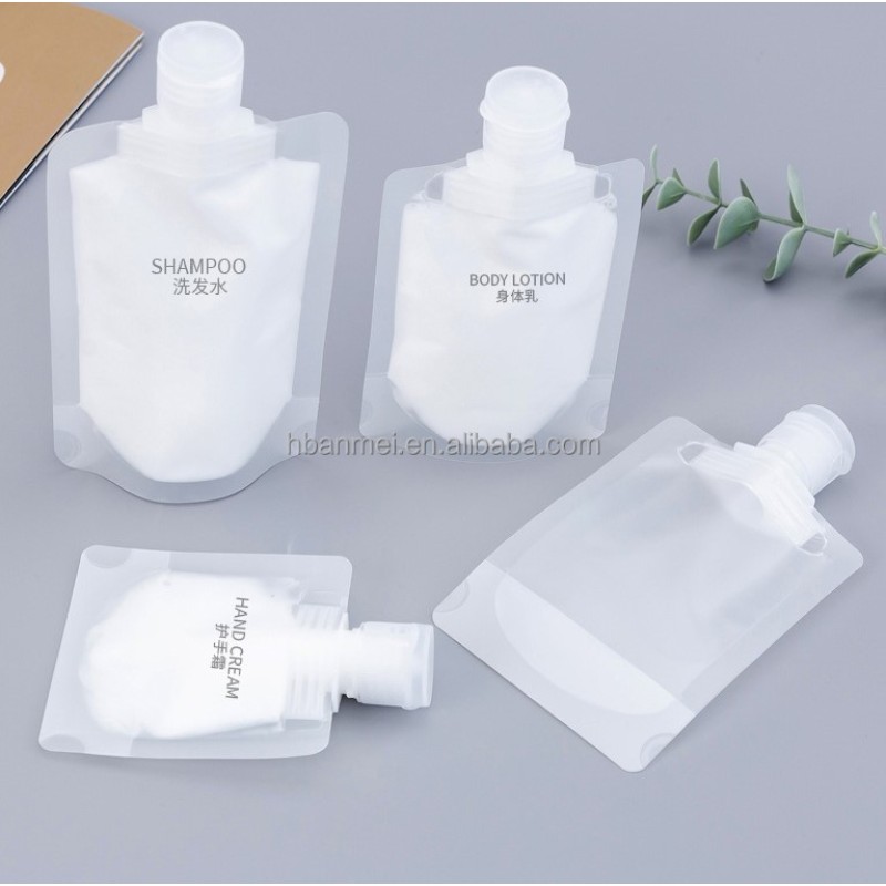 Liquid Soap Pouch Supplier - Small Travel Hand Liquid Detergent Foam Soap Dispenser Refill