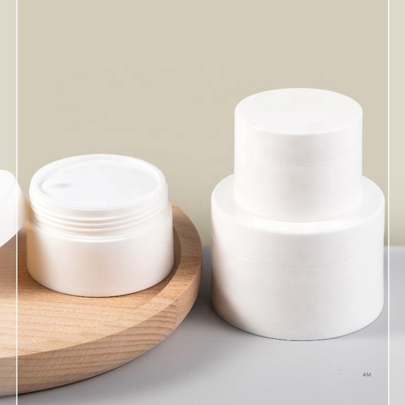 Cosmetic Cream Jar Supplier - 30g-120g 1oz-4oz PP Plastic Double Wall Skin Care Container