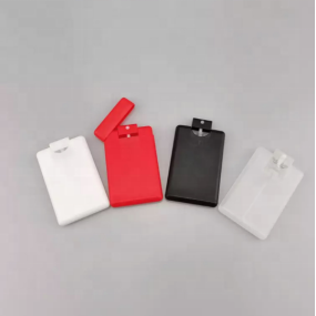 Credit Card Spray Bottle Factory - 20ml Plastic Perfume Hand Sanitizer Mist Sprayer