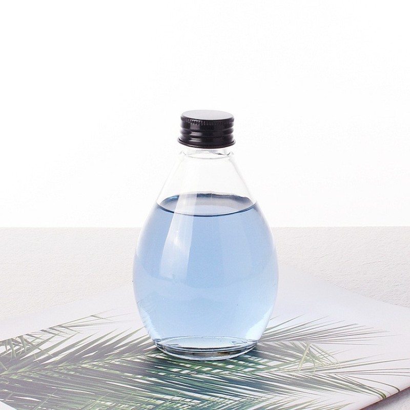 Glass Juice Bottle Manufacturer - 100ml-500ml Glass Juice Packaging Bottle Beverage Milk Bottle