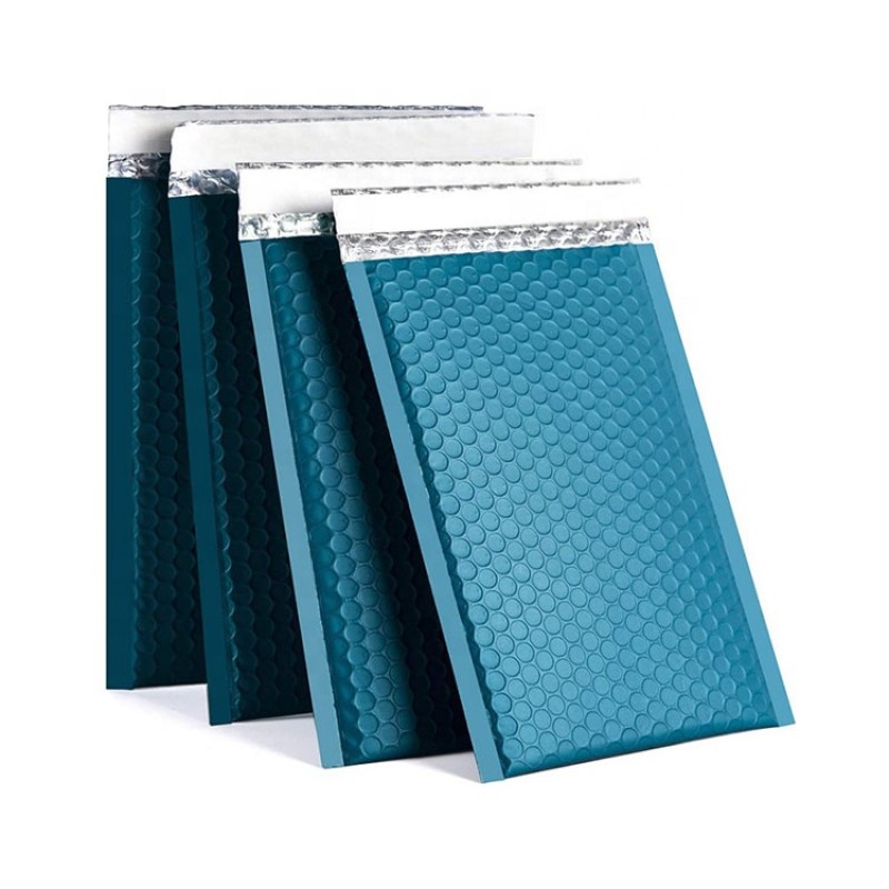 Matte Metallic Mailer Manufacturer - Custom Logo Matte Metallic Self Seal Waterproof Envelope