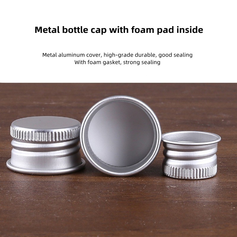 Aluminum Screw Cap Bottle Manufacturer - 3ml-500ml PET Clear Cosmetic Skincare Bottle