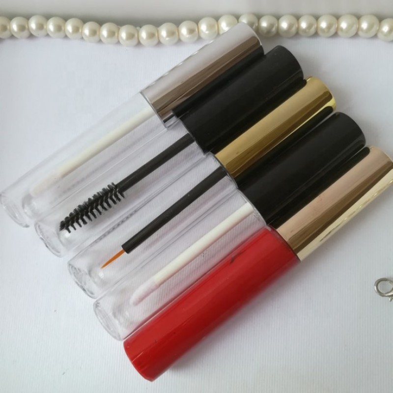Mascara Tube Supplier - 10ml Pink Black Gold Original Empty Eyelash Cream Liquid Lip Balm