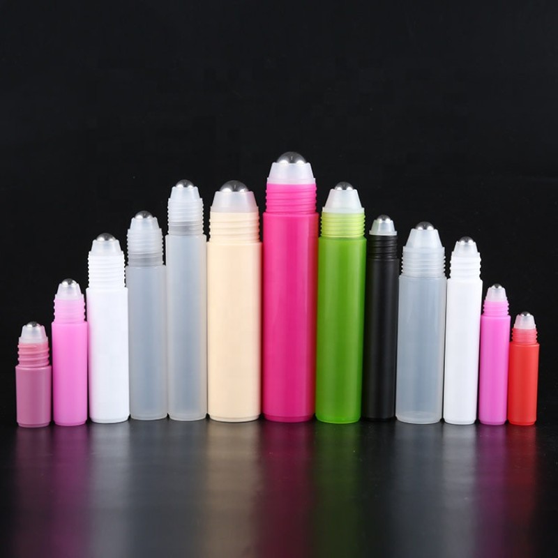 Plastic Roll on Bottle Manufacturer - 3ml-30ml Plastic Roll on Bottle with Plastic Metal Ball