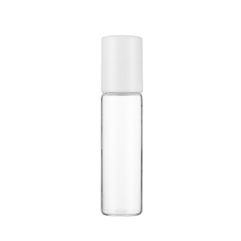 Roll on Bottle Factory - 5ml 10ml Clear Color Glass Essential Oil Plastic Roller Ball Bottle