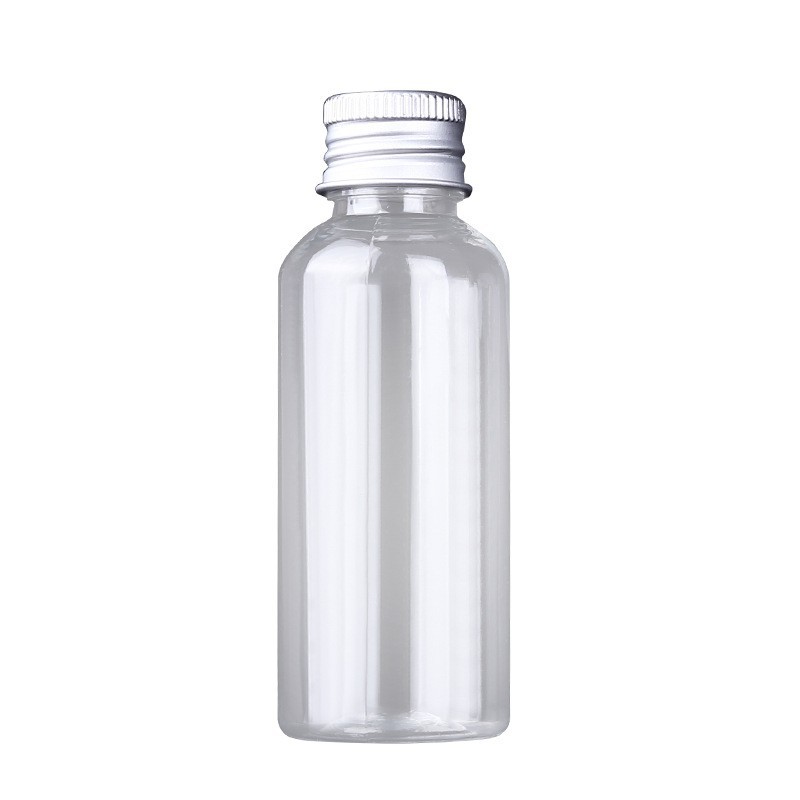 Aluminum Screw Cap Bottle Manufacturer - 3ml-500ml PET Clear Cosmetic Skincare Bottle