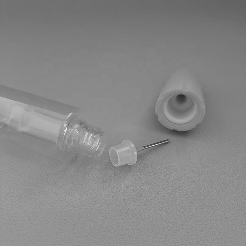 Needle Tip Bottle Manufacturer - 30ml Transparent PET Metal Needle Tip Liquid Bottle