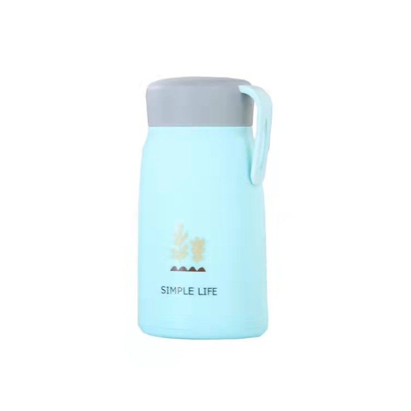 Glass Drink Bottle Supplier - Wholesale 360ml Cute Advertising Gift Glass Bottle Kids Drinking