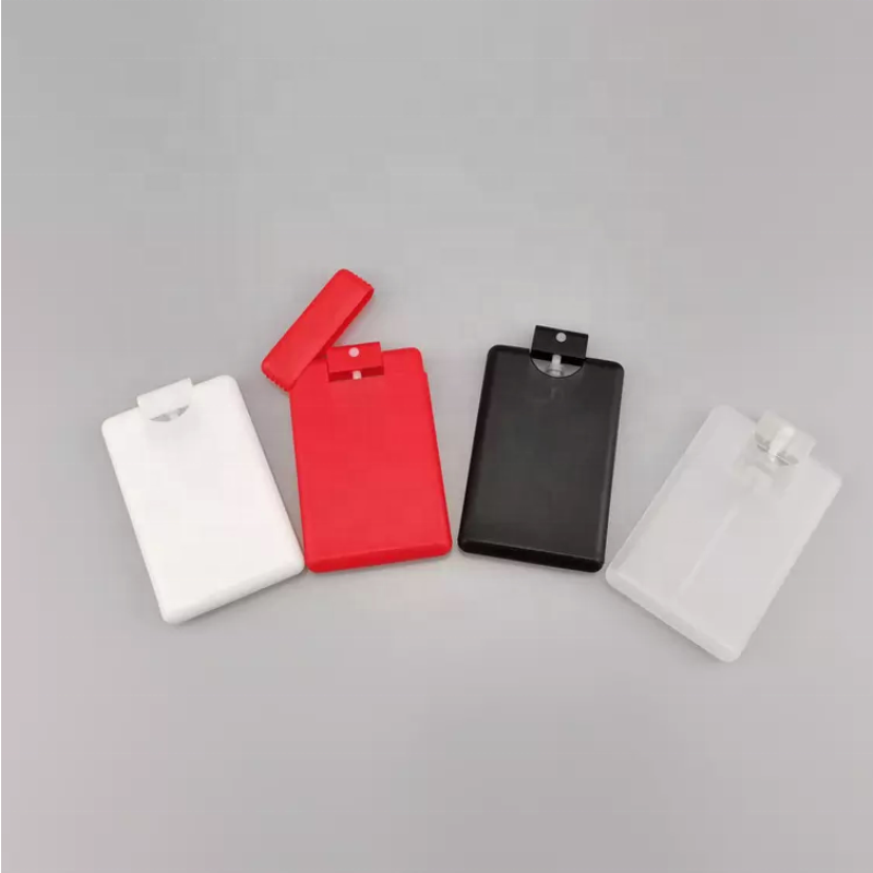 Credit Card Spray Bottle Supplier - 20ml Fine Mist Pocket Size Ready to Ship Cleaning Bottle