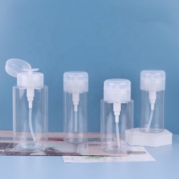 Pump Dispenser Bottle Manufacturer - 120ml-300ml Clear Liquid Cosmetic Toner Makeup Remover