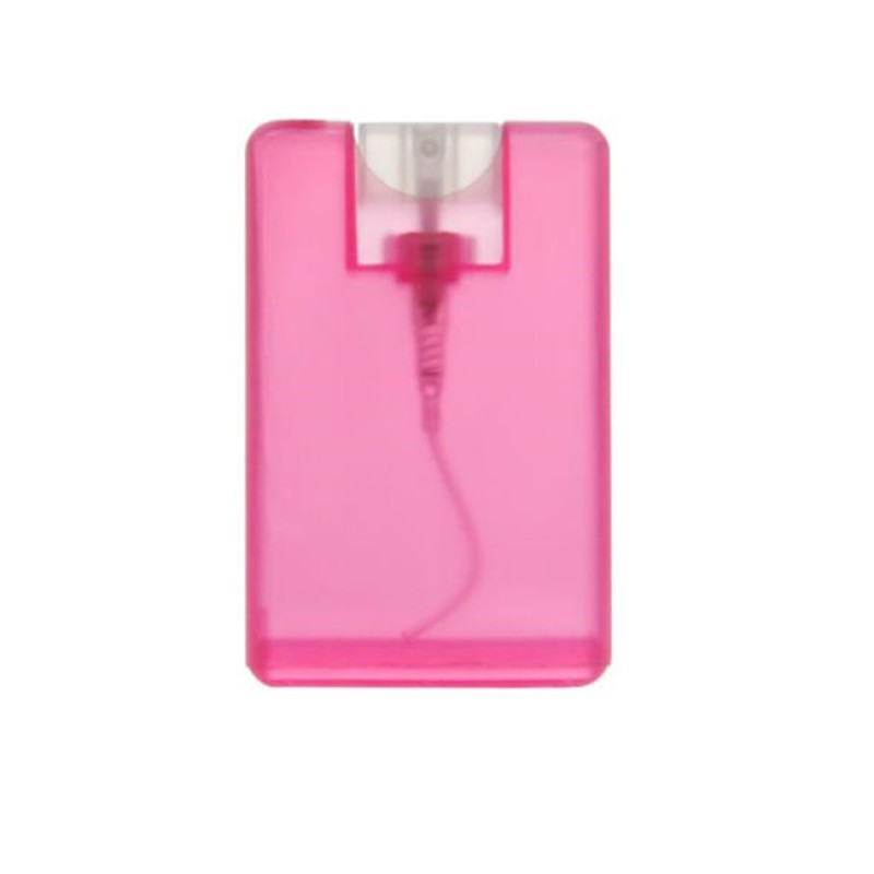 Credit Card Perfume Bottle Supplier - 20ml Square Shape Travel Alcohol Spray Bottle