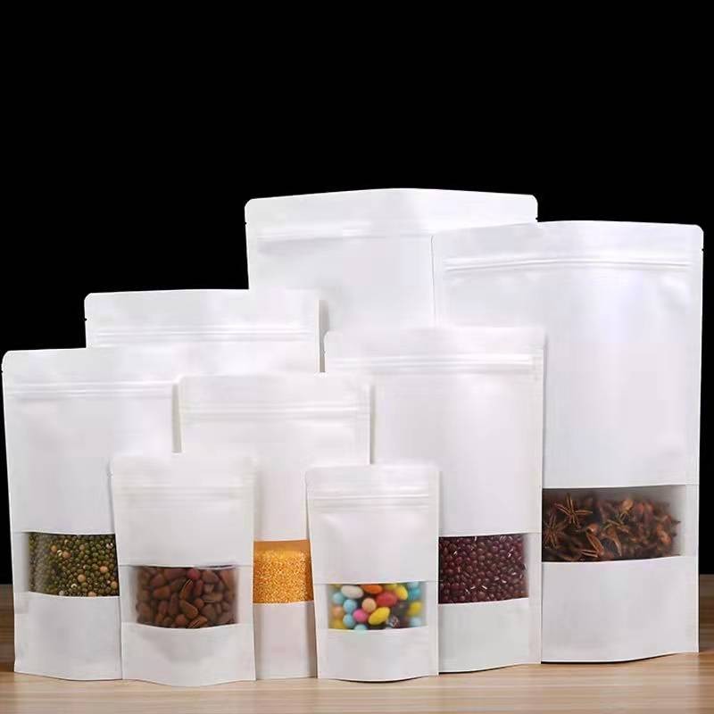 Kraft Paper Bag Factory - Wholesale Custom Kraft Ziplock Paper Bag with Logo for Food