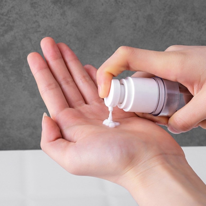 Airless Rotary Pump Bottle Supplier - 15ml 30ml 50ml Cosmetic Lotion Cream Plastic Bottle