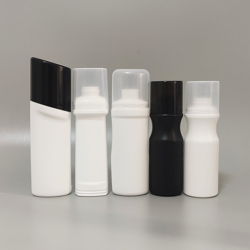 Shoe Care Bottle Factory - 50ml-120ml Plastic Empty Liquid Cleaner Container Shoe Polish Bottle