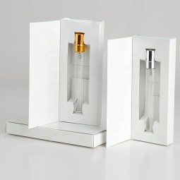Gift Box Perfume Bottle Supplier - 3ml-10ml Clear Spray Glass Perfume Bottle Vials with Box