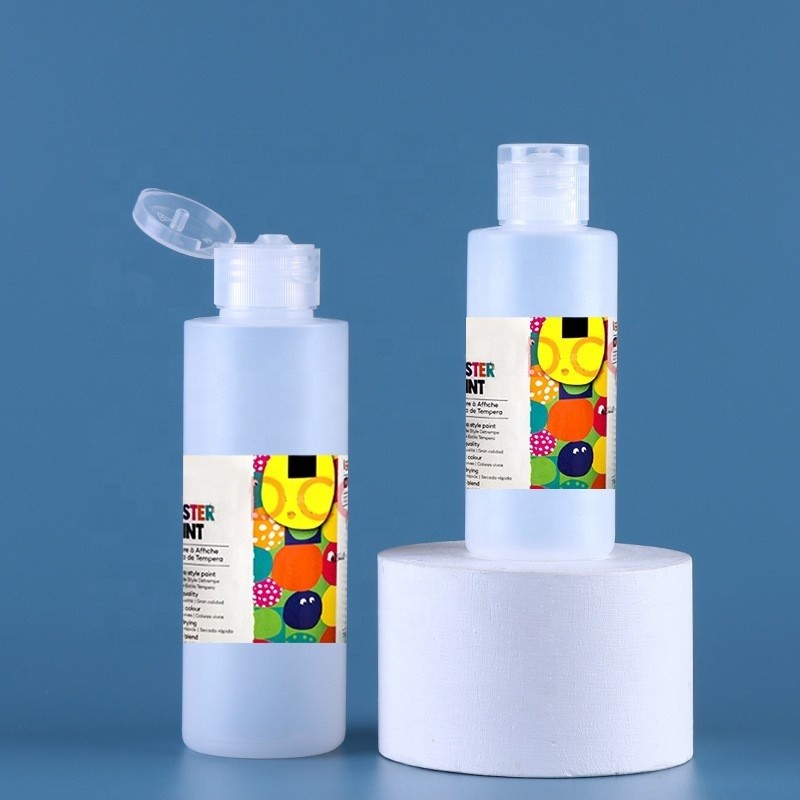 Squeeze Bottle Supplier - 200ml HDPE Plastic Lotion Bottle with Flip Top Screw Cap
