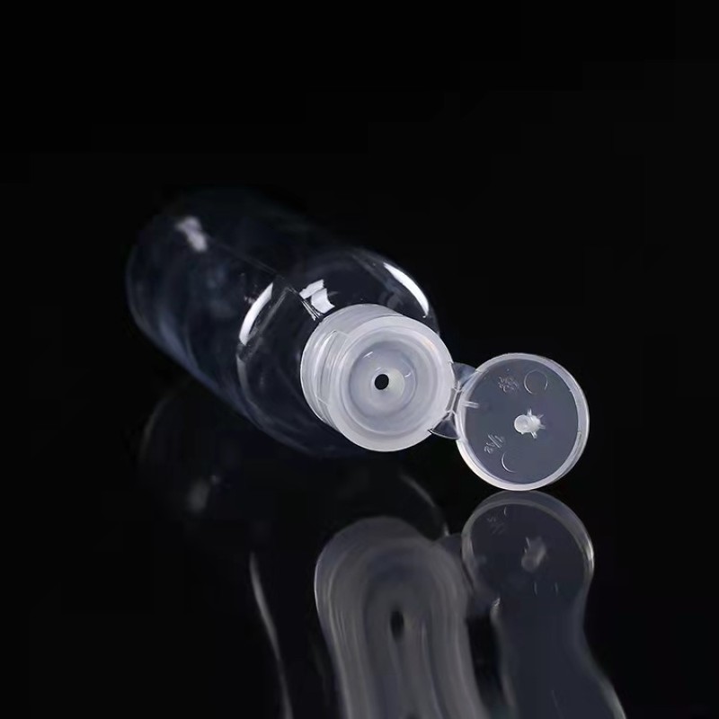 Flip Top Cap Bottle Supplier - 5ml-120ml PET Transparent Shampoo Bottle Cosmetic Packaging