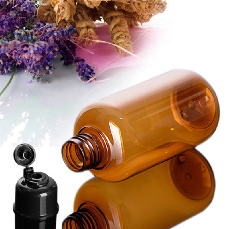 Hydrosol Bottle Supplier - 100ml-300ml BPA Free Clear Amber PET Plastic Skin Care Bottle