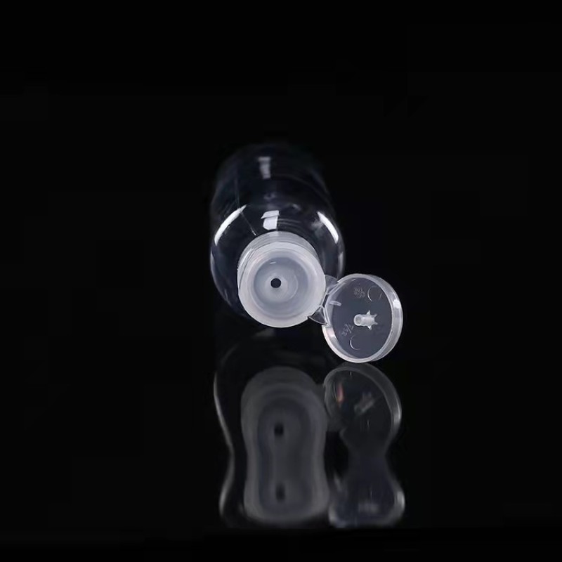 Flip Top Cap Bottle Supplier - 5ml-120ml PET Transparent Shampoo Bottle Cosmetic Packaging