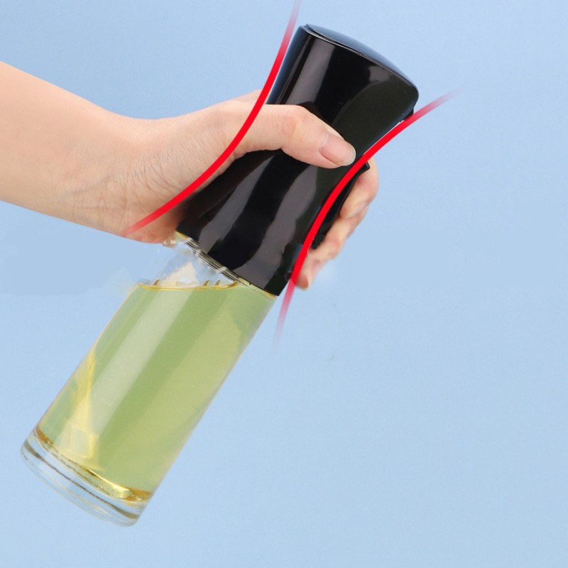 Olive Oil Sprayer Factory - 200ml-300ml New Kitchen PET Plastic Cooking Oil Spray Bottle for BBQ