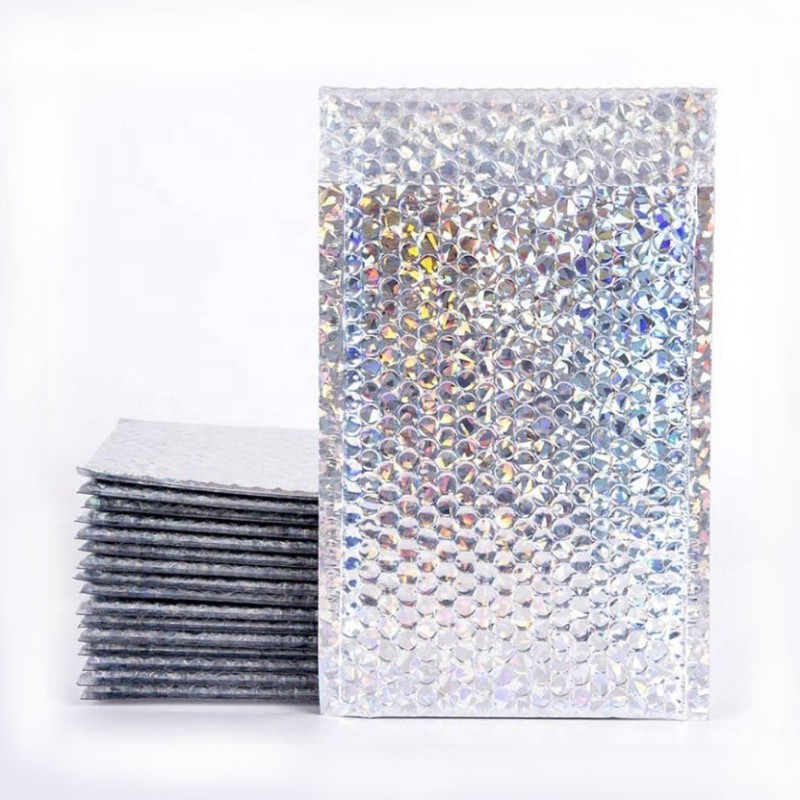 Matte Metallic Mailer Manufacturer - Custom Logo Matte Metallic Self Seal Waterproof Envelope