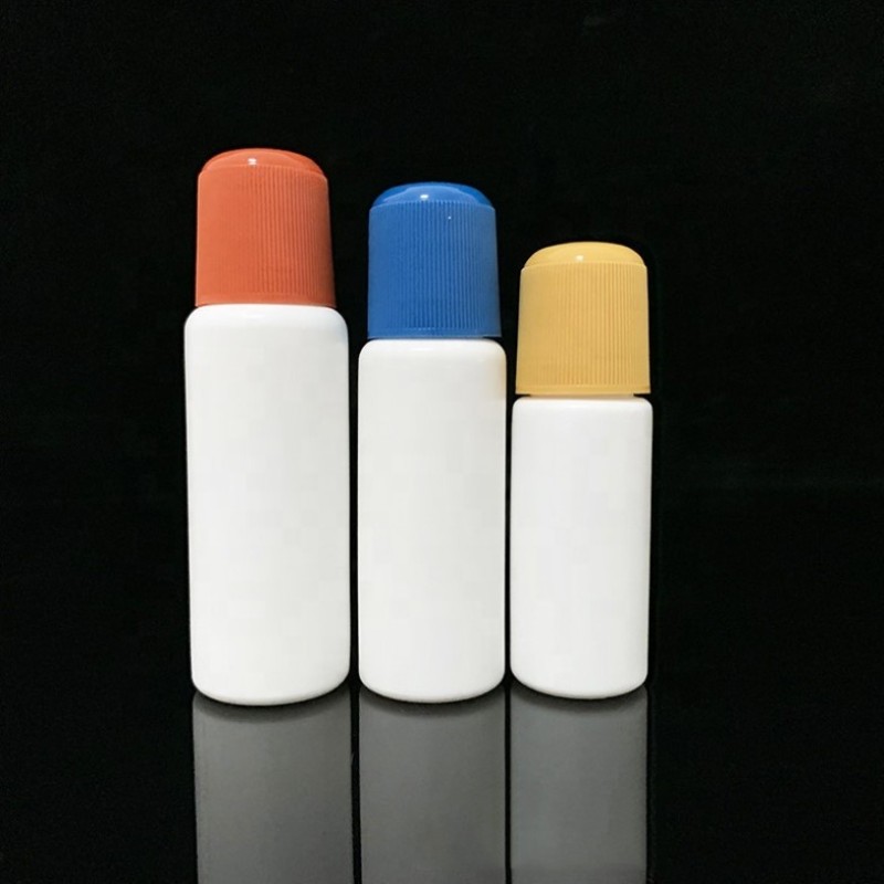 Sponge Applicator Bottle Manufacturer - 30ml-60ml HDPE Foam Sponge Top Plastic Bottle with Cap