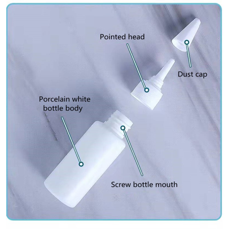 Dropper Bottle Supplier - 10ml-100ml Empty Plastic Liquid Squeeze Lotion Tattoo Ink Bottle