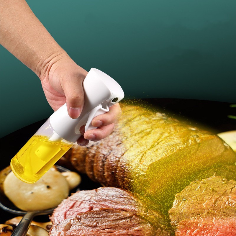 Cooking Oil Dispenser Manufacturer - Custom High Quality PET Plastic Kitchen Oil Sprayer Set