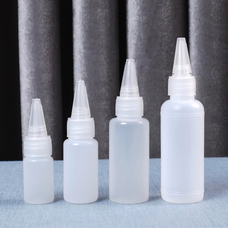 Squeeze Bottle Manufacturer - PE Plastic Tattoo Ink Empty Cylinder Condiment Lotion Bottle