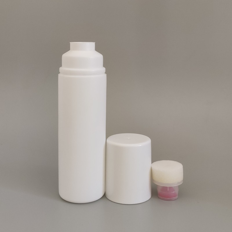 Shoe Polish Applicator Supplier - 50ml-120ml White Black HDPE Plastic Round Sponge Applicator