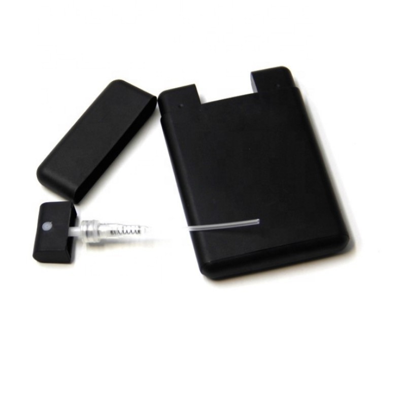 Credit Card Spray Bottle Factory - 20ml Plastic Perfume Hand Sanitizer Mist Sprayer