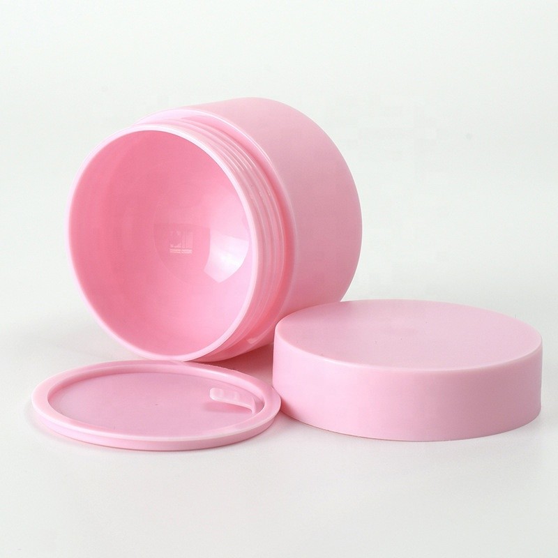 Cosmetic Cream Jar Manufacturer - 50ml 50g Frosted Matte Black White Blue Pink Plastic Jar