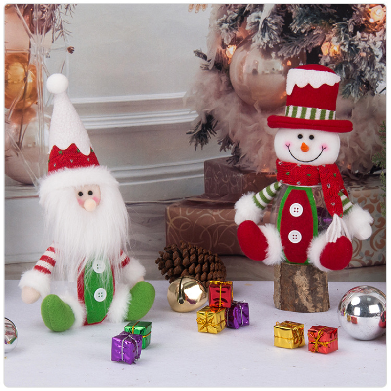 Christmas Candy Box Supplier - Transparent Present Box Xmas Santa Bag Sweet Natal Candy Box