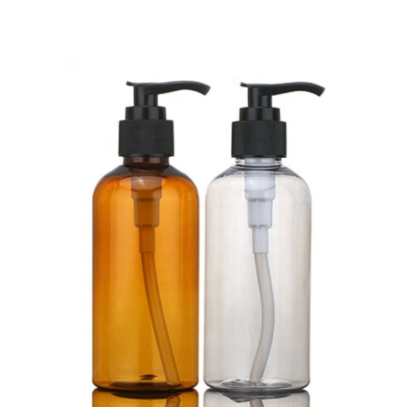 Custom Shampoo Bottle Factory - 300ml Empty Plastic Cosmetic Lotion Bottle With Pump