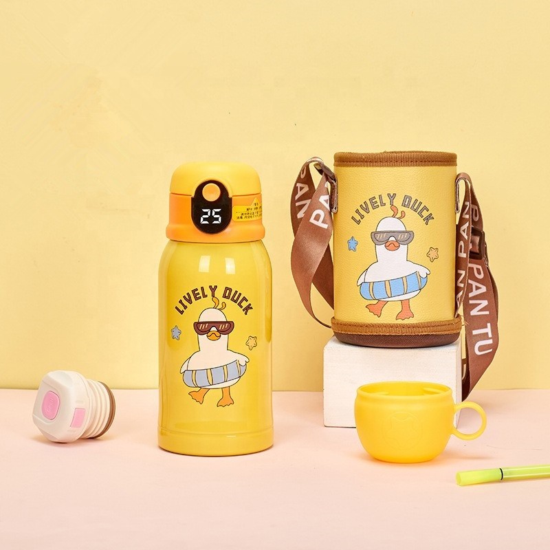 Smart Thermos Cup Manufacturer - Children Cartoon Sus316 Stainless Steel Electronic Temperature