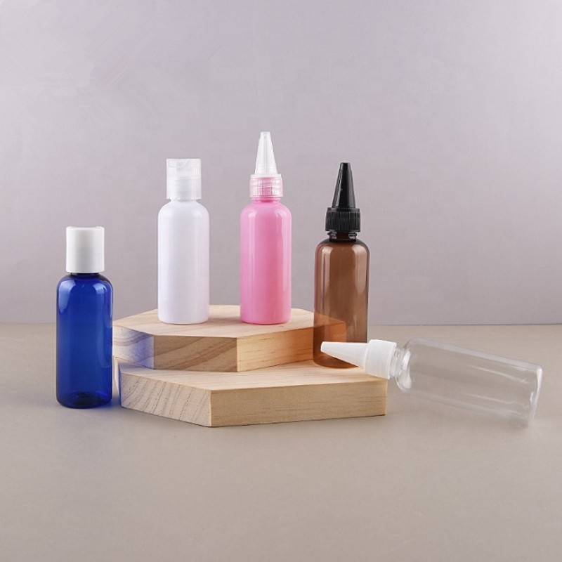 Flip Cap Bottle Factory - Small Size Travel PET Plastic Shampoo Lotion Container