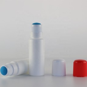 Sponge Applicator Bottle Manufacturer - 30ml-60ml HDPE Foam Sponge Top Plastic Bottle with Cap