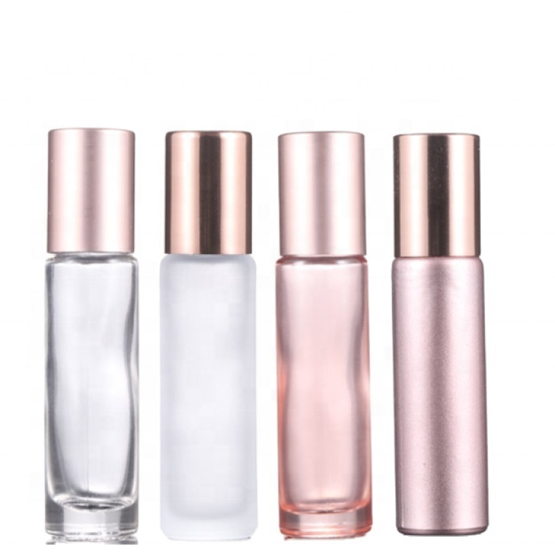 Glass Roll on Bottle Supplier - 5ml-15ml Empty New Glass Perfume Roller Lip Oil Container