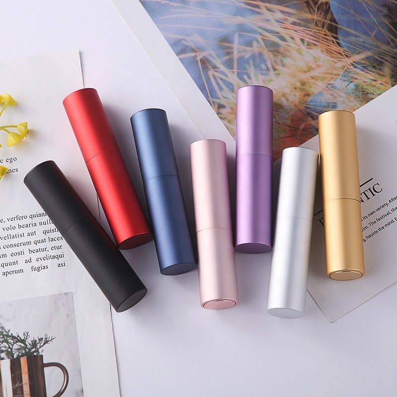 Travel Atomizer Bottle Factory - 10ml Aluminum Twist up Refillable Perfume Atomizer Spray