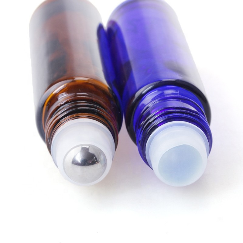 Glass Roll on Bottle Supplier - 5ml-15ml Empty New Glass Perfume Roller Lip Oil Container